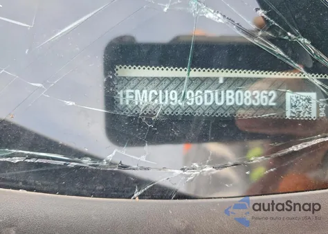 2013 Ford Escape Titanium from USA, damaged, VIN 1FMCU9J96DUB08362